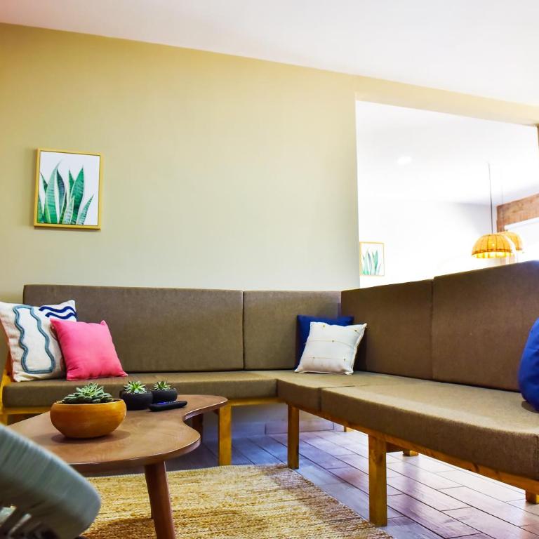 Departamento en Oaxaca para 18 personas - Con amenidades a 2,5km del centro - Apartamento - 2