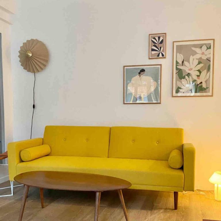 Ancien Atelier Artistique sur Cour Privée - Appartement Paisible en Rez-de-Chaussée - Appartement 2 Chambres - 9