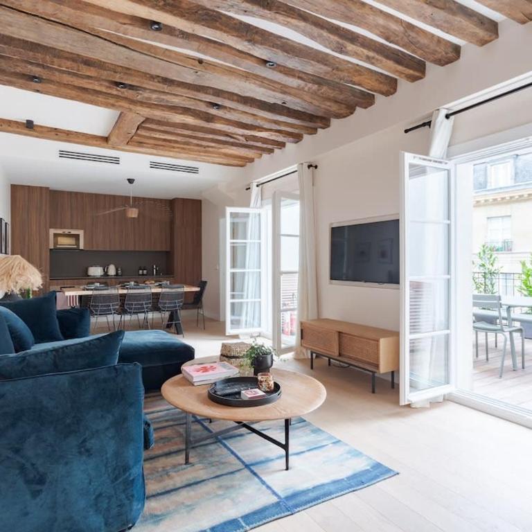 Grande terrasse, climatisation, 3 chambres, Marais - Appartement avec Terrasse - 22