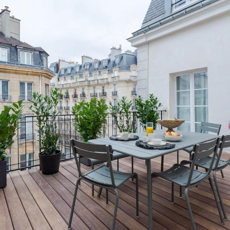 Grande terrasse, climatisation, 3 chambres, Marais - Appartement avec Terrasse - 24