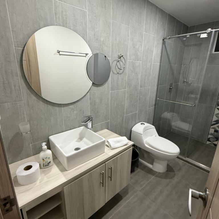 Apartamento Modelo 8 Huéspedes Centro de Pasto 3 Dormitorios 2 baños Apto201 - Apartamento de 3 dormitorios - 10