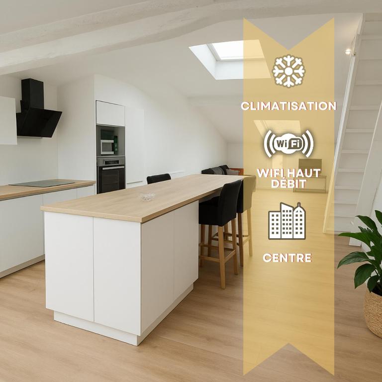 Lum de Dax - Clim - Centre - Spacieux - Apartment mit 3 Schlafzimmern - 1