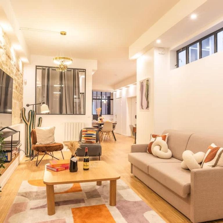 ParisConciergerie - Duplex for 12 with Cinema, 4BR - Appartement - 1