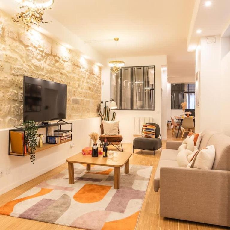 ParisConciergerie - Duplex for 12 with Cinema, 4BR - Appartement - 4