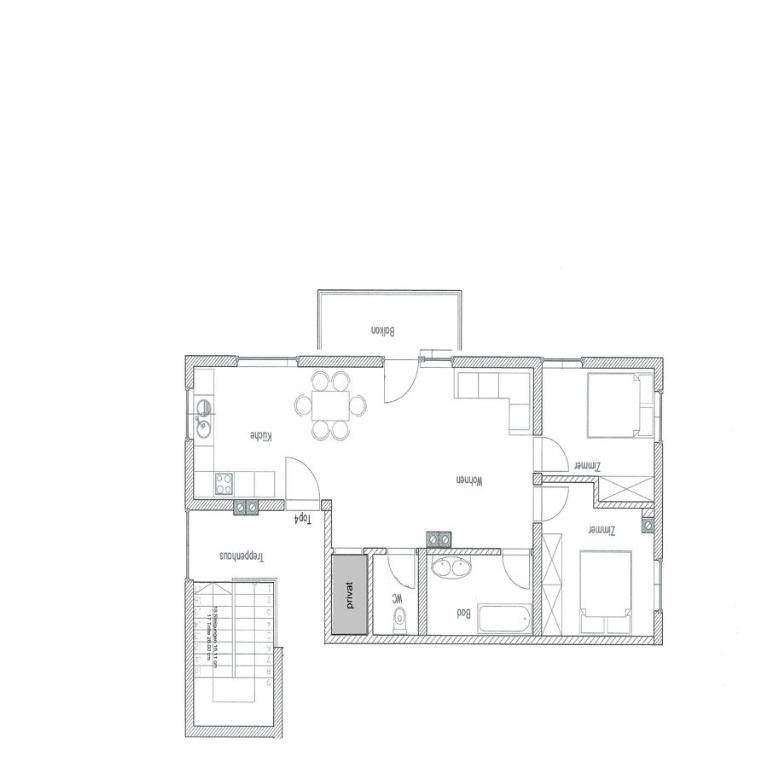 Alps 3000-2 - Apartment mit Balkon - 16