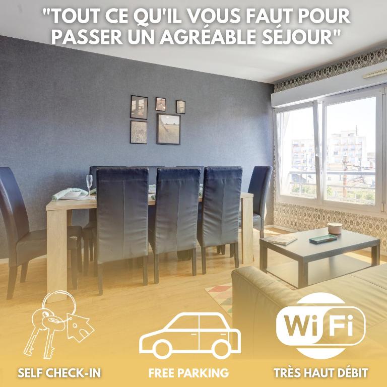 Le cocon Champenois-Parking, centre & Tram - Appartamento - 23