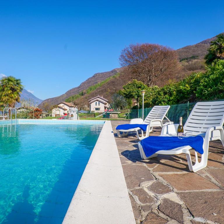 Bellavista B Garten-Appartement mit Pool - Appartamento con Vista Lago - 20