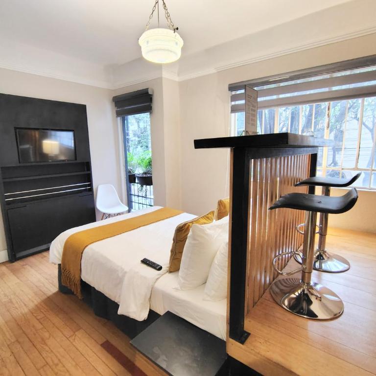 Casa Pánuco - Habitación Doble Deluxe con balcón - 4