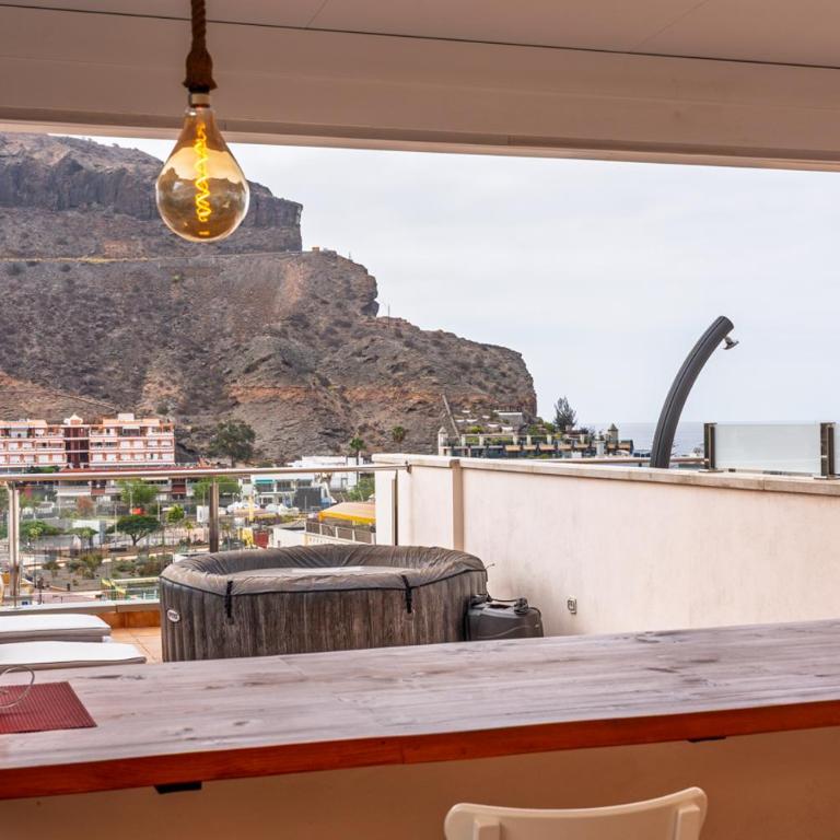Puerto de Mogan - Luxe Apartment with roof terrace and sea view - Apartamento de 1 dormitorio - 26