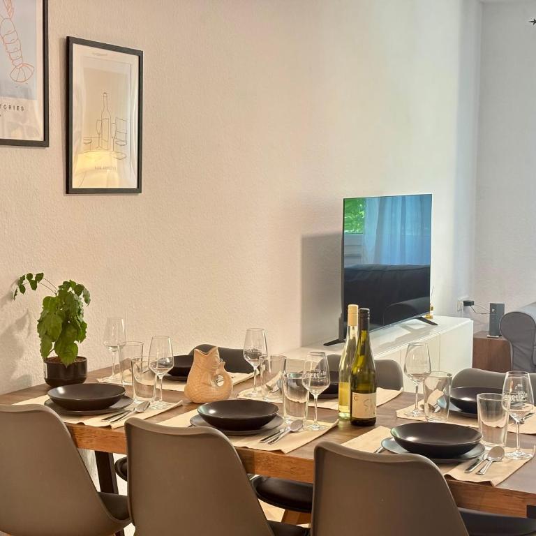 Spacious Design Apartment Würzburg Altstadt I FREE WINE AND COFFEE - Apartment mit 2 Schlafzimmern - 3