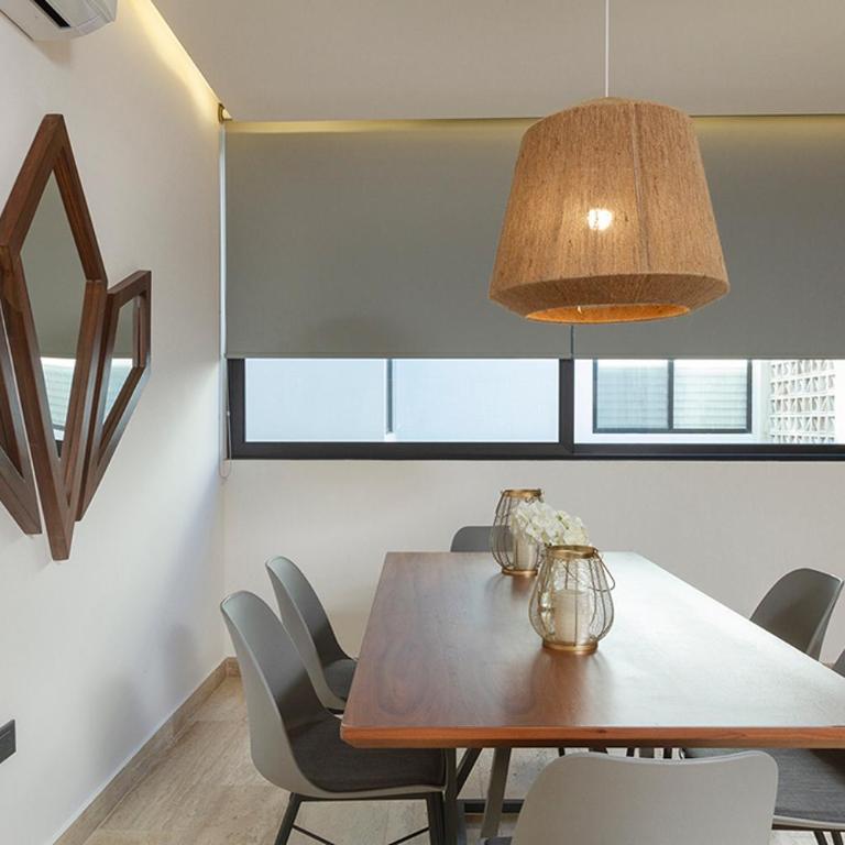 Moderno Depa 2BR con Alberca en Rooftop 5ta Avenida - Two-Bedroom Apartment - 26