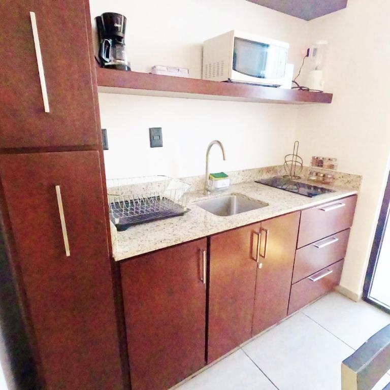 Soho Turquesa Depto Moderno Malecón y Playas 1 Min - One-Bedroom Apartment - 4