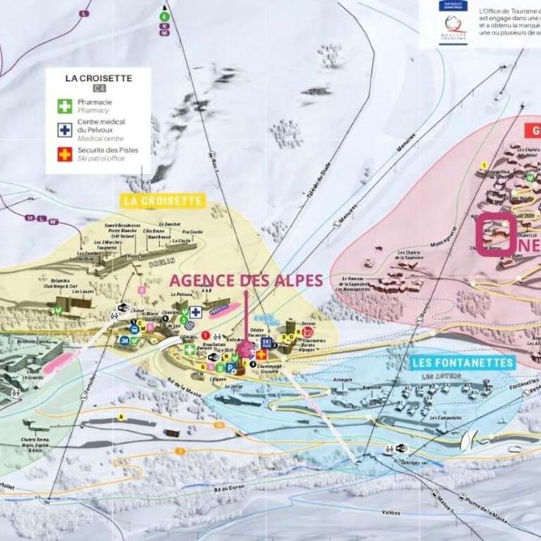 Résidence Necou - Appartement 6 personnes avec vue sur la montagne MAE-4574 - Apartment - 2