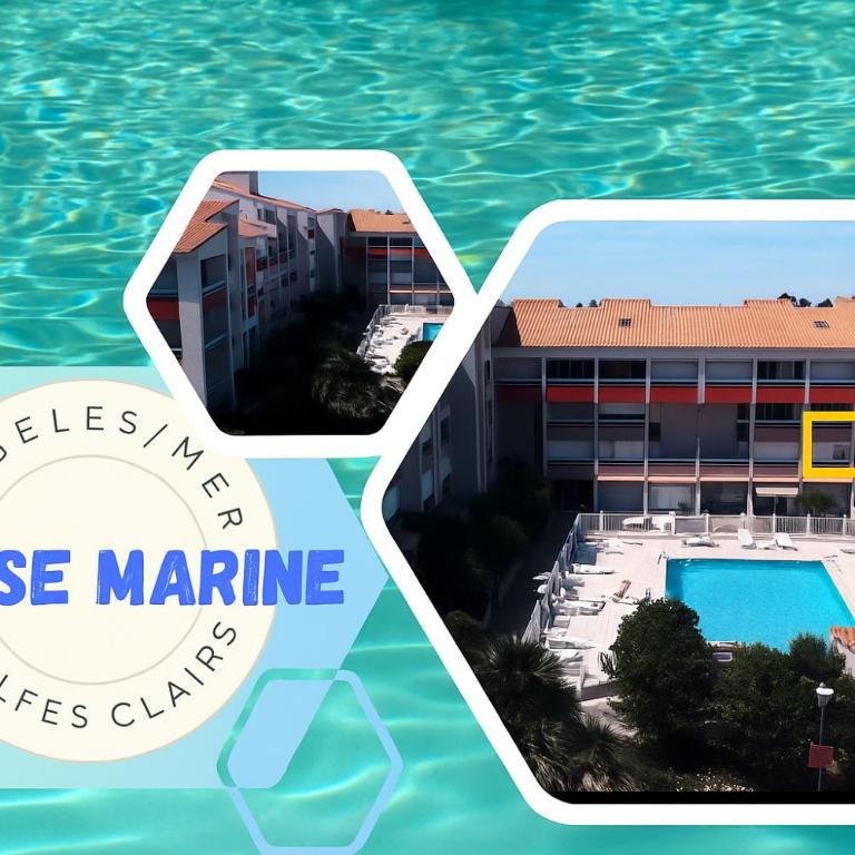 La Brise Marine ~ 300m mer~Piscine~Clim~Wifi~Calme - Appartement 1 Chambre - 9