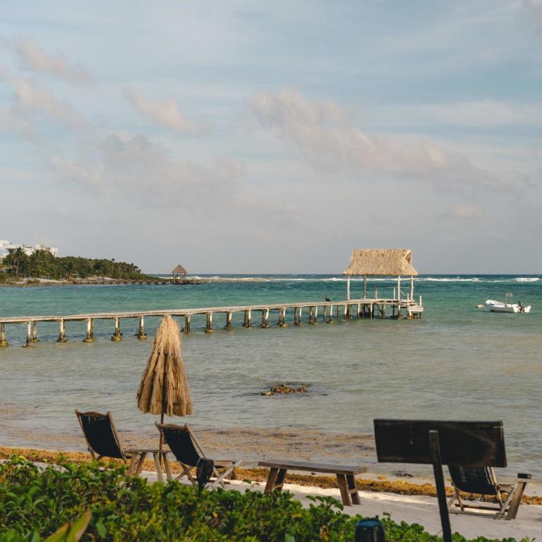 Beachfront 3BR Condo with Private Rooftop, Tankah Bay - Apartamento - 16