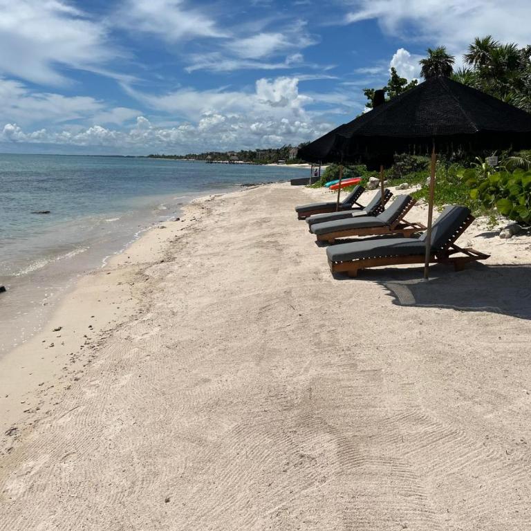Beachfront 3BR Condo with Private Rooftop, Tankah Bay - Apartamento - 32