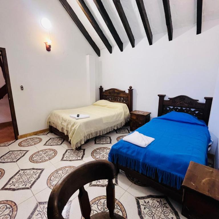 Posada Refugio Colonial - Habitación Doble con baño privado - 1 o 2 camas - 3