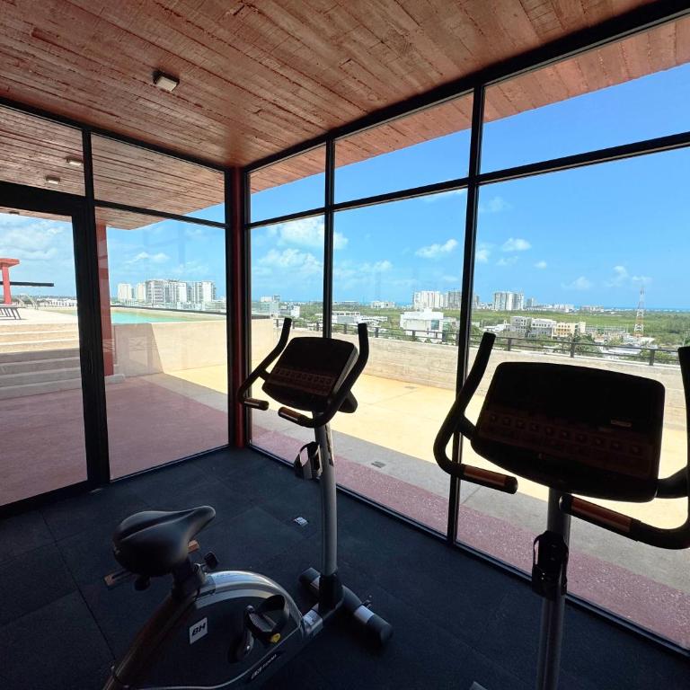 Depa nuevo 1 Habitación con Alberca Gym AC y Wifi - Apartamento de 1 dormitorio - 14