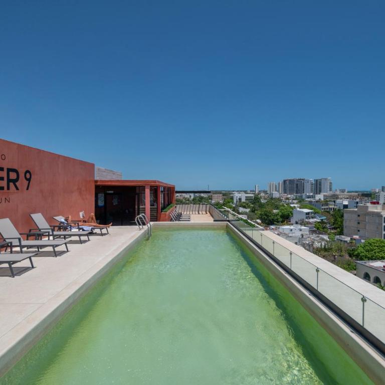 Depa nuevo 1 Habitación con Alberca Gym AC y Wifi - Apartamento de 1 dormitorio - 11