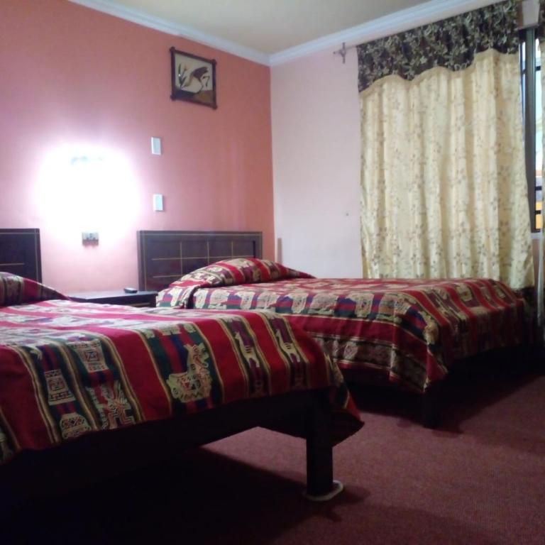 Apart Hotel Turquesa - Habitación Doble - 2 camas - 1