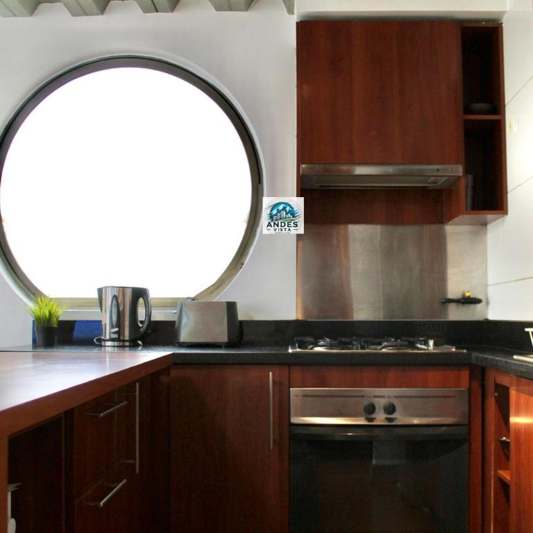 Departamento moderno full equipado - General Flores - One-Bedroom Apartment with City View - 42