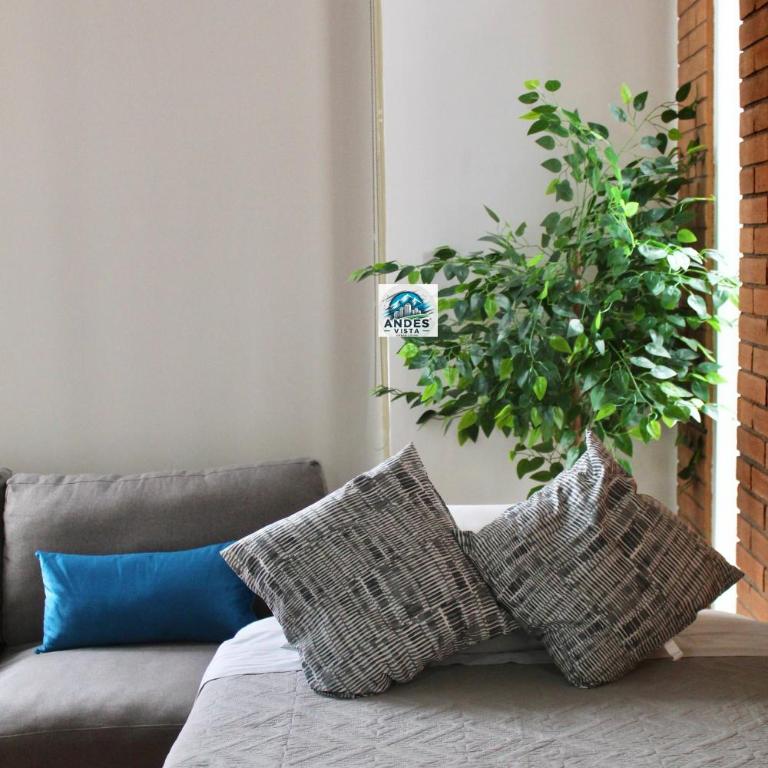 Departamento moderno full equipado - General Flores - One-Bedroom Apartment with City View - 3