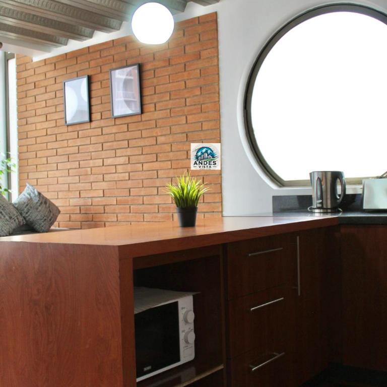 Departamento moderno full equipado - General Flores - One-Bedroom Apartment with City View - 45
