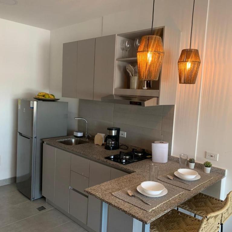 Apartamento Playa y piscina, Santa Marta - One-Bedroom Apartment - 6