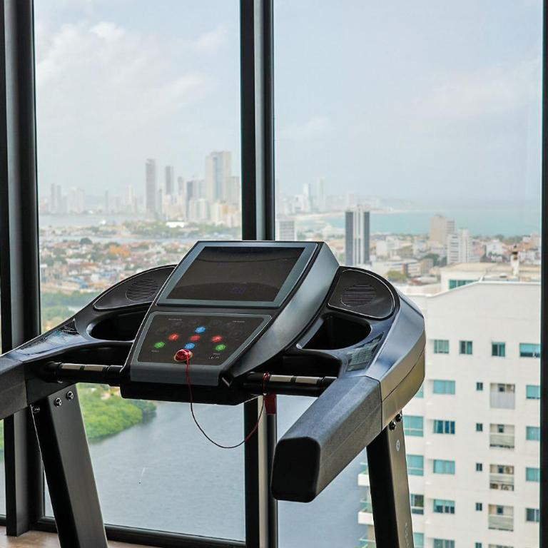 Cartagena WOW Ocean View, Rooftop Pool, Gym & Desk - Apartamento de 2 dormitorios - 20