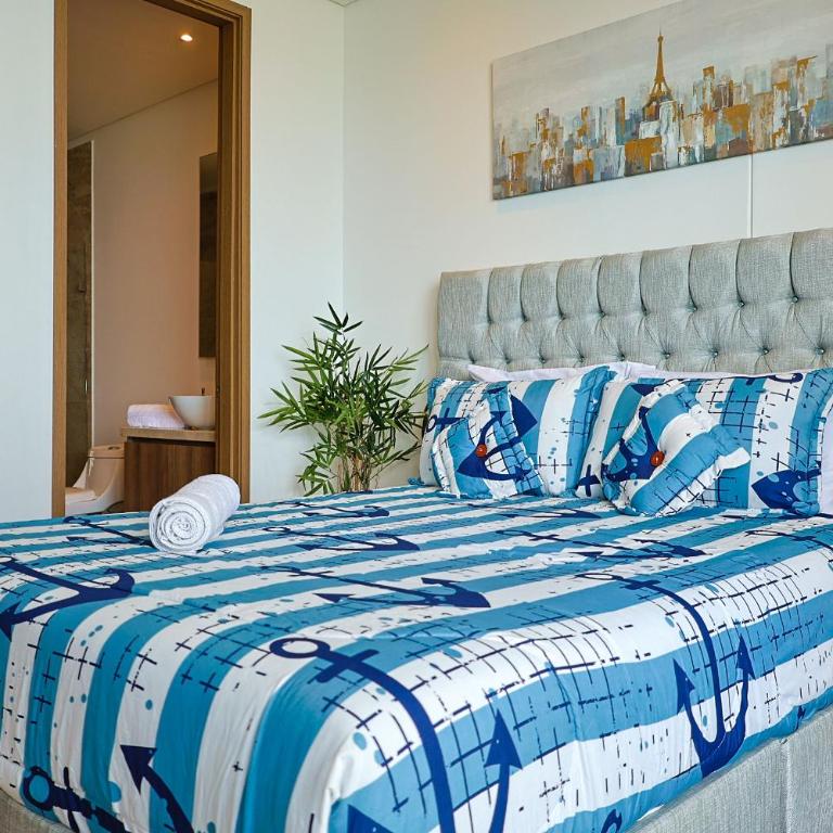 Cartagena WOW Ocean View, Rooftop Pool, Gym & Desk - Apartamento de 2 dormitorios - 60