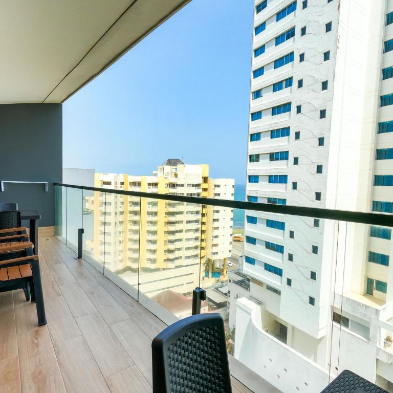 Cartagena WOW Ocean View, Rooftop Pool, Gym & Desk - Apartamento de 2 dormitorios - 61