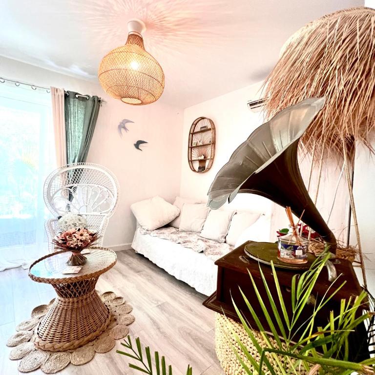 Havre de paix avec jardin et clim en centre ville de Sète - Appartement 1 Chambre - 9