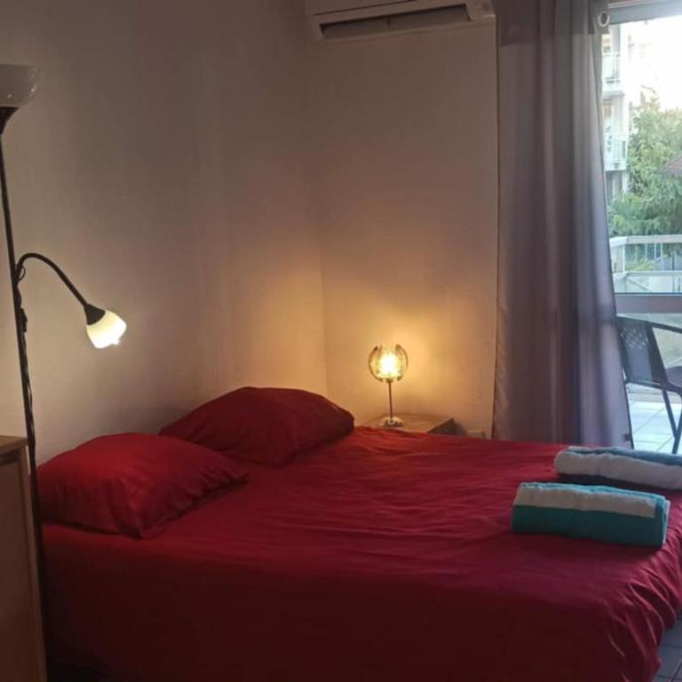 Studio climatisation balcon à 5 min de la plage - Appartement 1 Chambre - 7