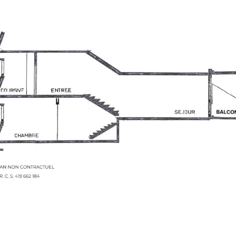 Résidence Nant Benoit - Appartement 2 pièces pour 6 personnes avec balcon exposé sud MAE-4634 - Apartamento - 2
