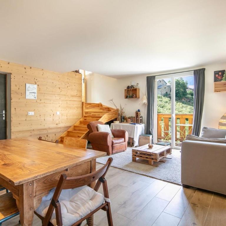Le Chazelet - Splendide Vue Montagne - Appartement 3 Chambres - 10
