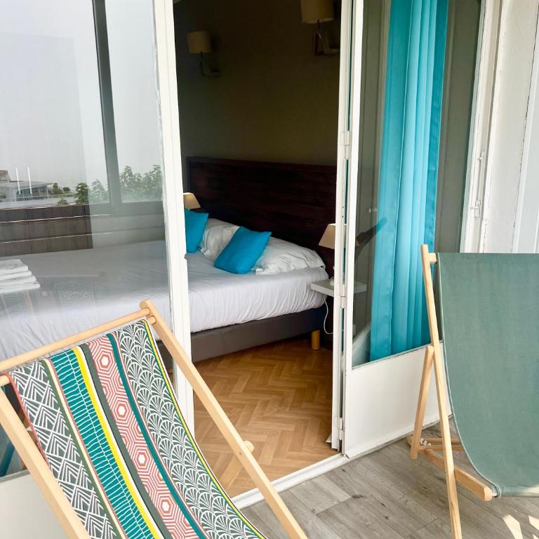 L'Horizon, vue mer, avec Wifi & place de parking - Foncillon - Appartamento con 2 Camere da Letto e Vista Mare - 32