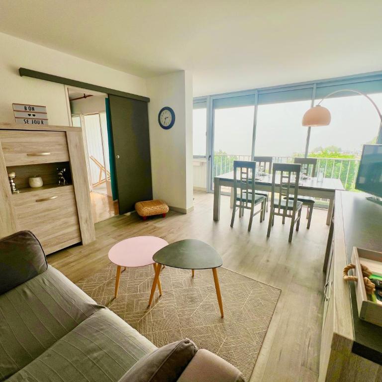L'Horizon, vue mer, avec Wifi & place de parking - Foncillon - Appartamento con 2 Camere da Letto e Vista Mare - 28