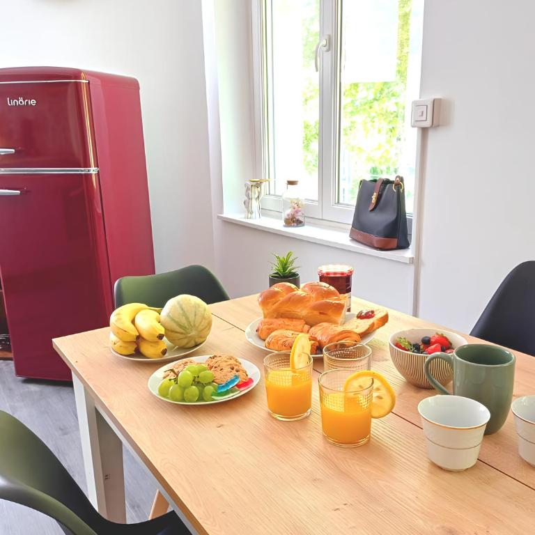 Beranger, 4 lits - 2 sdb - climatisation -stationnement gratuit - Apartment mit 2 Schlafzimmern - 7