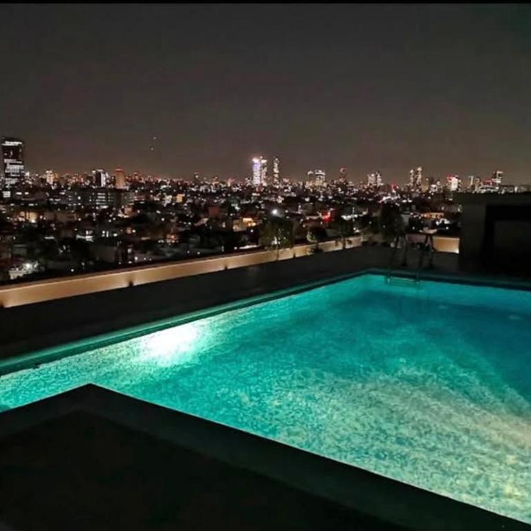 Departamento con Alberca - One-Bedroom Apartment - 1