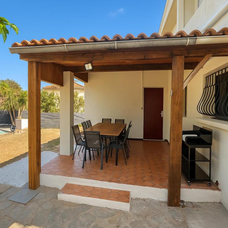 Villa avec piscine à La Favière - 7min de la mer - Villa con 3 Camere da Letto - 14