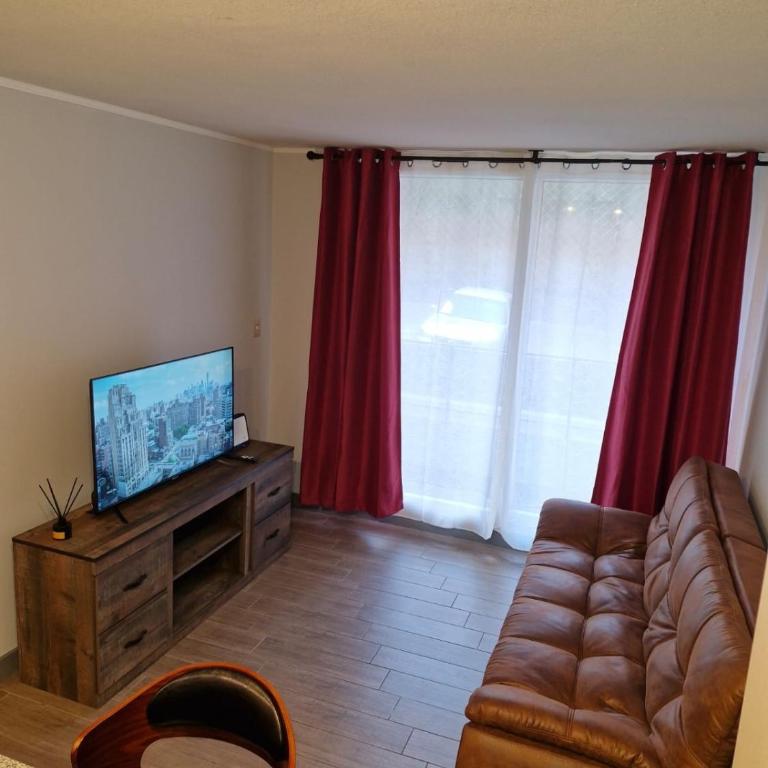 Excelente departamento en Santiago, Chile - One-Bedroom Apartment - 1