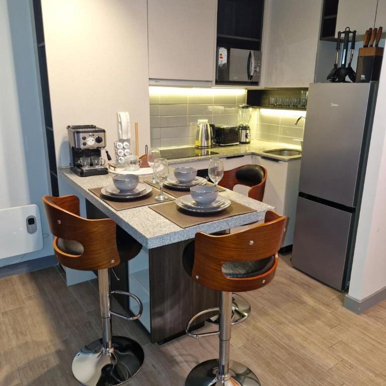 Excelente departamento en Santiago, Chile - One-Bedroom Apartment - 6