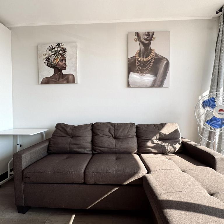 Amplio departamento de una habitación, a pasos del metro Gruta de lourdes - Apartamento de 1 dormitorio - 1