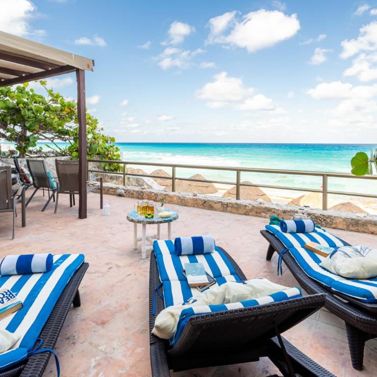 Acceso Directo Playa, Zona Hotelera, Piscina, AC - Two-Bedroom Apartment - 1