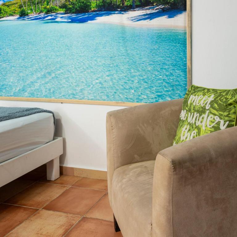 Acceso Directo Playa, Zona Hotelera, Piscina, AC - Two-Bedroom Apartment - 26