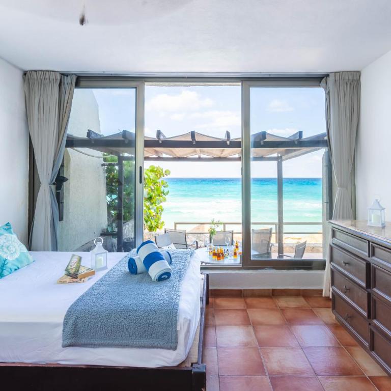 Acceso Directo Playa, Zona Hotelera, Piscina, AC - Two-Bedroom Apartment - 35