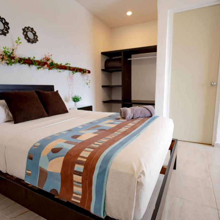 Puerto Morelos Hotel Las Palmas - Near the beach - Double Room - 15
