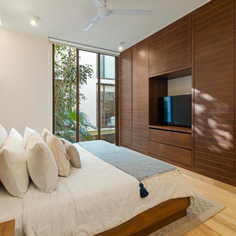 204 Hidden Gem apartment in the heart of Tulum w/ huge private terrace and pool for 6 Pax - Appartement 2 Chambres - 16