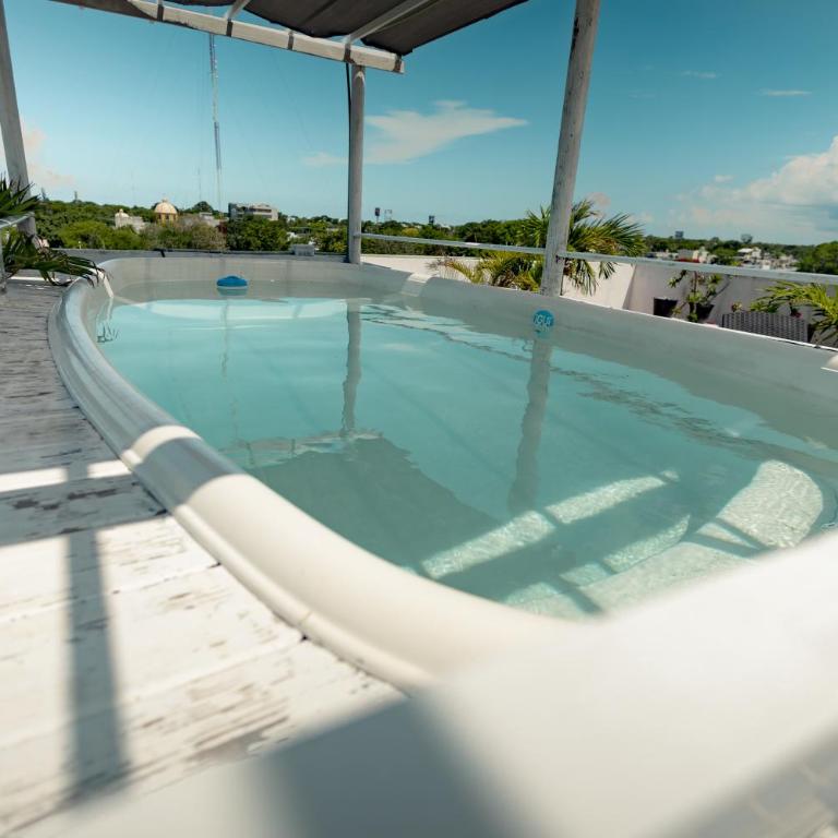 Puerto Morelos Hotel Las Palmas - Near the beach - Double Room - 18