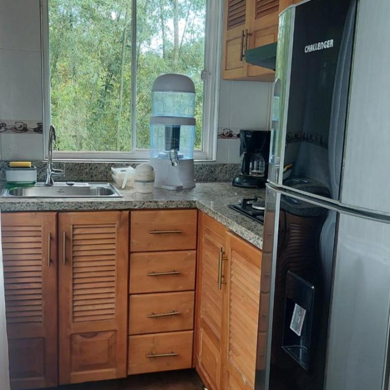 Alojamiento natural rural LOS NOGALES, apartamentos tipo glamping, avistamiento de aves, paisaje cafetero - Apartamento de 1 dormitorio - 6